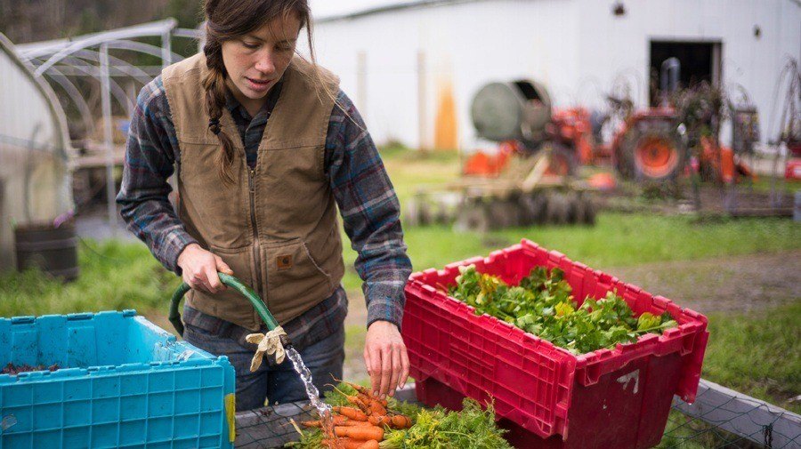 Anika Moran manages Mother Earth Farms