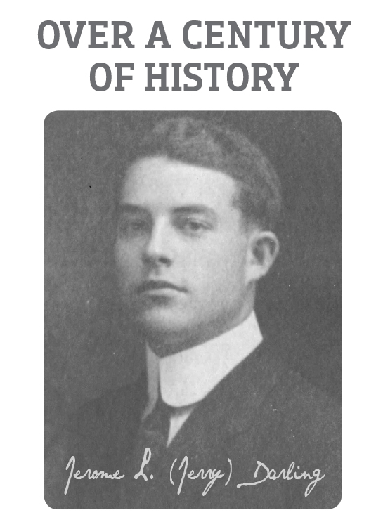 Youthful image of Jerry Darling early 1900s.